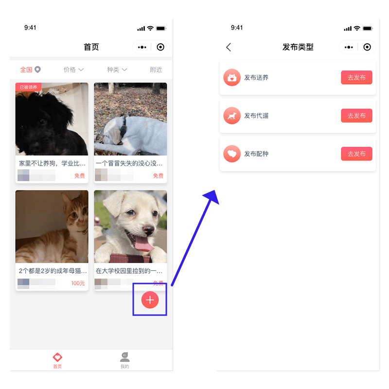 发布信息